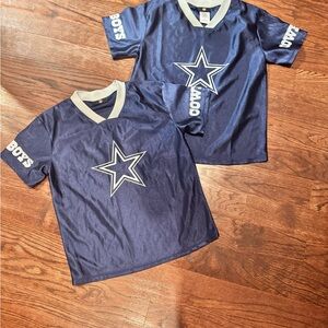 Kids Navy Blue Star Logo Shirt